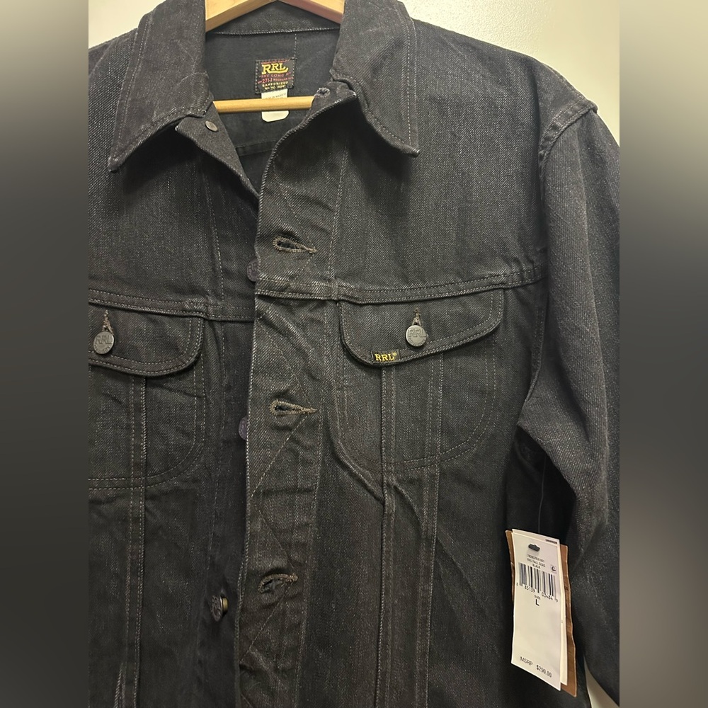 RRL Lot-271 Denim Trucker Jacket NWT